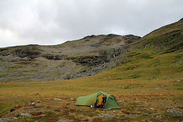 Zeltplatz unterhalb Jierdni