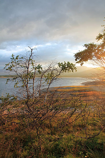 Sonnenuntergang am Altevatnet