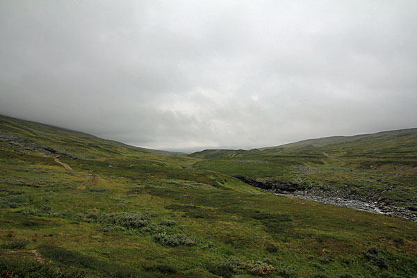 Am Salvvassjohka  entlang