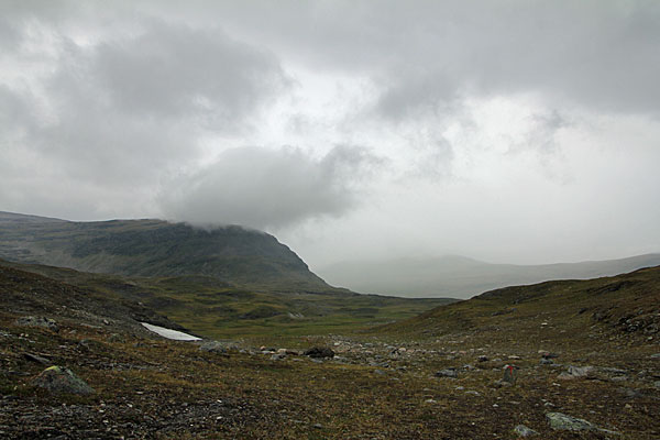 Regen am Čáhppesbákti