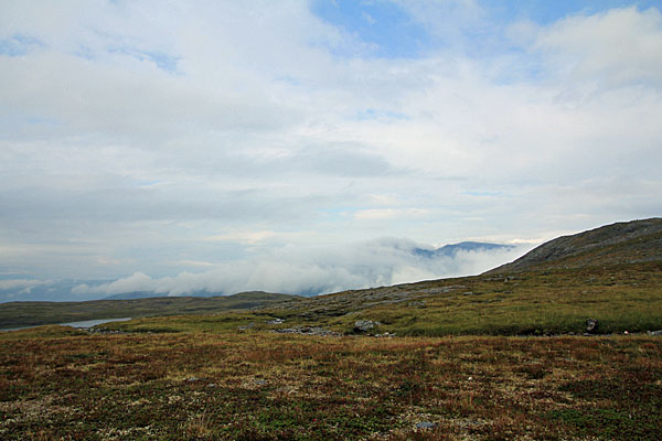 Wolken im Sørdalen 