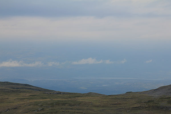 Blick zum Hochplateau Kuokkel