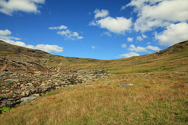 Aufstieg ins Guoblavággi