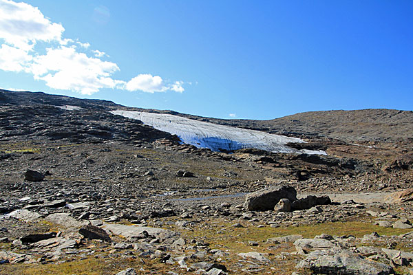 Gletscher am Guoblačorru