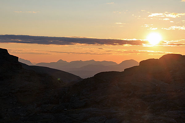 Sonnenuntergang am Harpasset