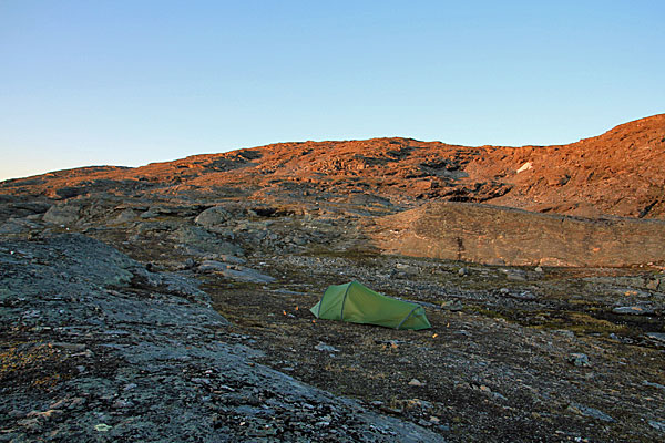 Zeltplatz am Bajip Gohpčohkka