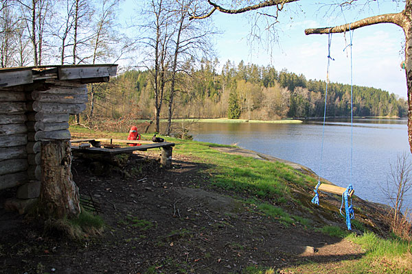 Vindskydd Viksjön