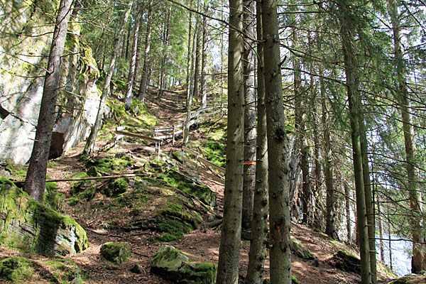 Abstieg ins Härsvattensdal