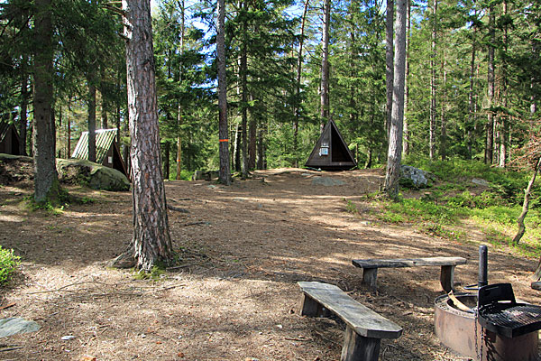 Vindskydd Härsvattnet