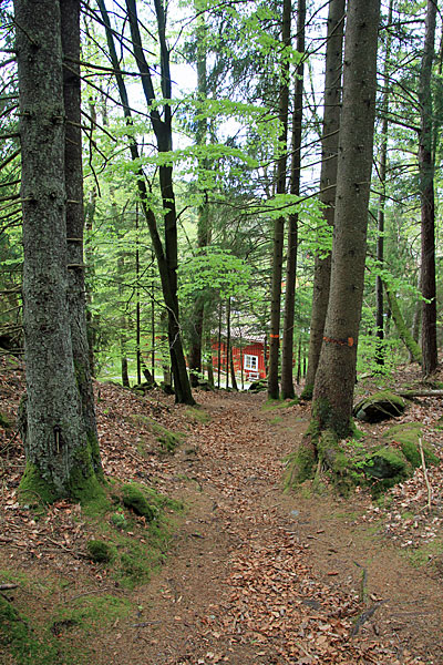Abstieg nach Dalen