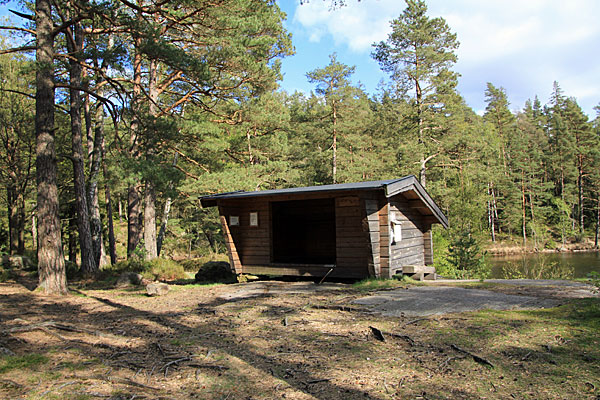 Vindskydd Gäddevatten Nord