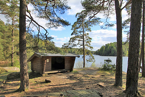 Vindskydd Gäddevatten Nord