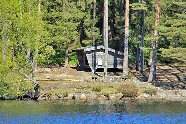 Vindskydd Gäddevattnet Väst