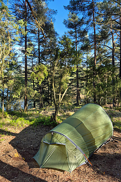 Zeltplatz am Stora Ramsjön