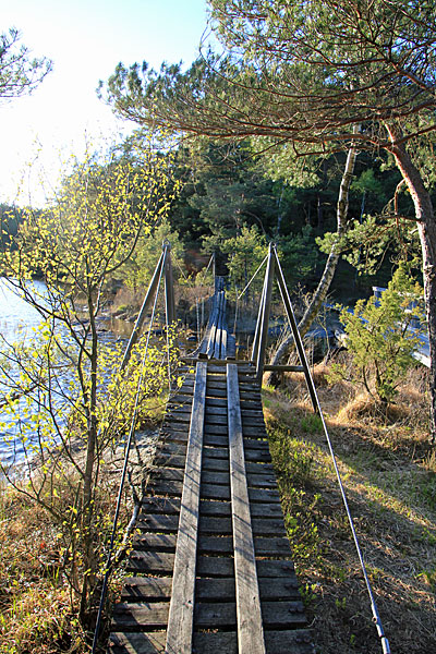 Alte Brücke Lilla und Stora Ramsjön