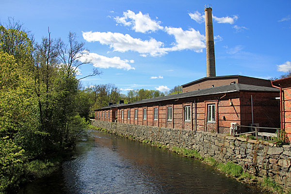Jonsereds Fabriker mit Säveån