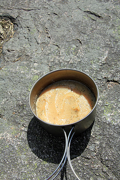 Einfache Kartoffelsuppe