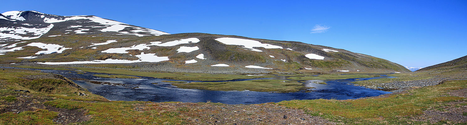 Ballinjohka im Ballinvággi