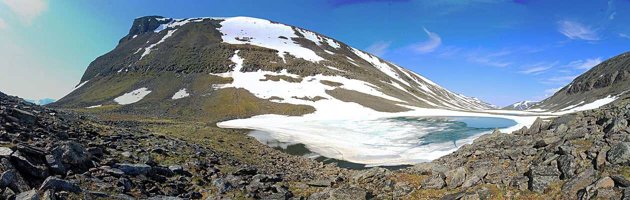 Šiellačohkka mit See P.1117