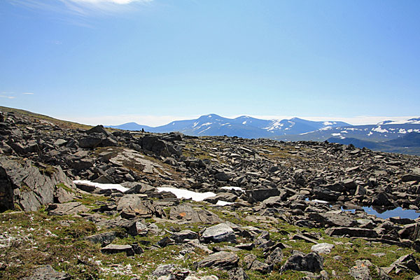 Geröll südlich des Hoŋgá