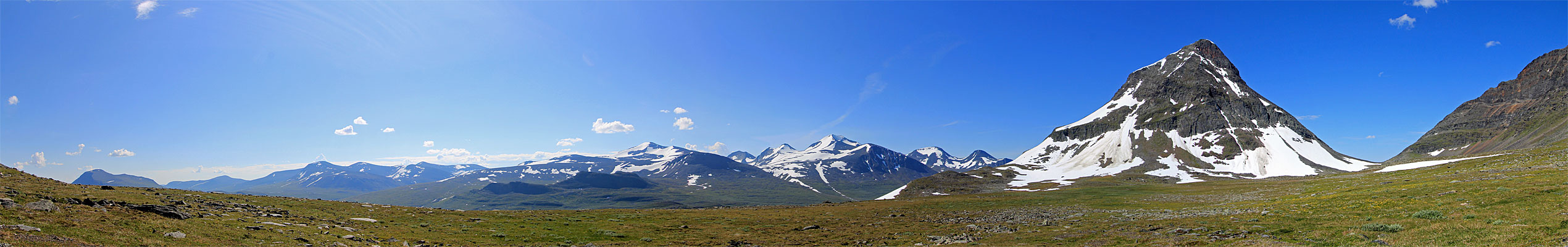 Šiellačohkka und Moarhmmá-Massiv