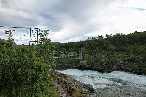 Hängebrücke über den Aliseatnu