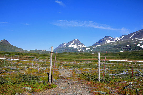 Tor im Rentierzaun