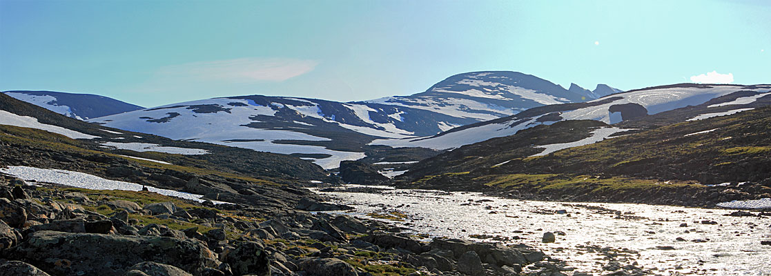Vierrojohka unterhalb der Mårmastugan