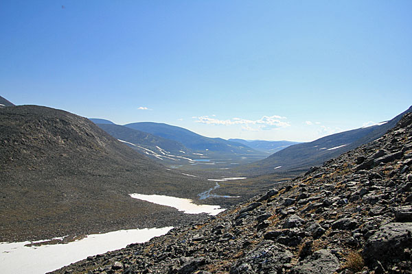 Blick ins Leavášvággi