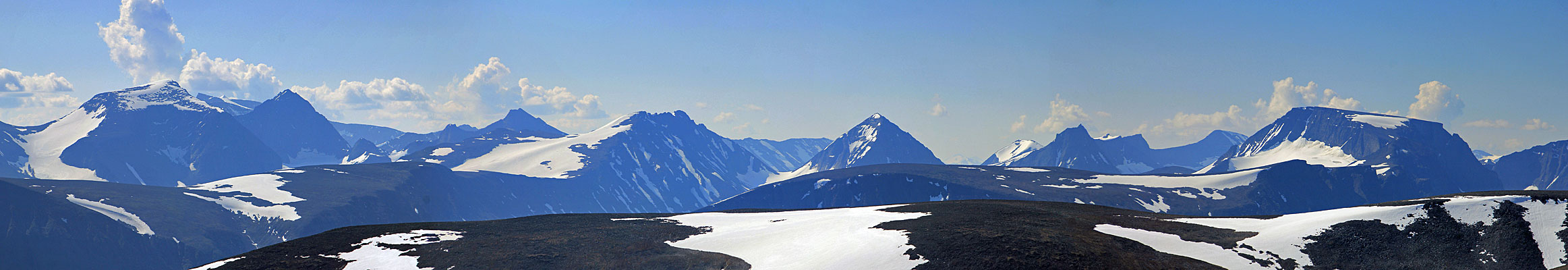 Ausblick von Mårmapasset 