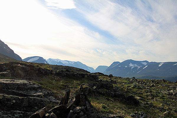 Gipfel am Visttasvággi