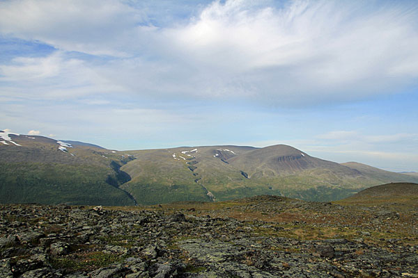 Ostseite des Visttasvággi