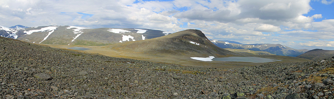 Blick zurück zum Várdu