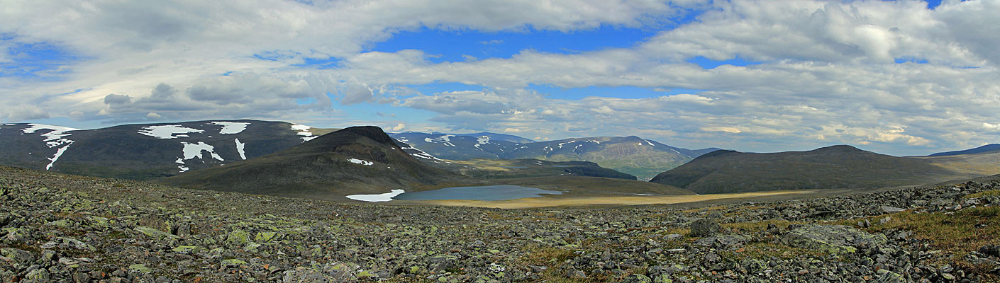 Blick zurück zum Várdu