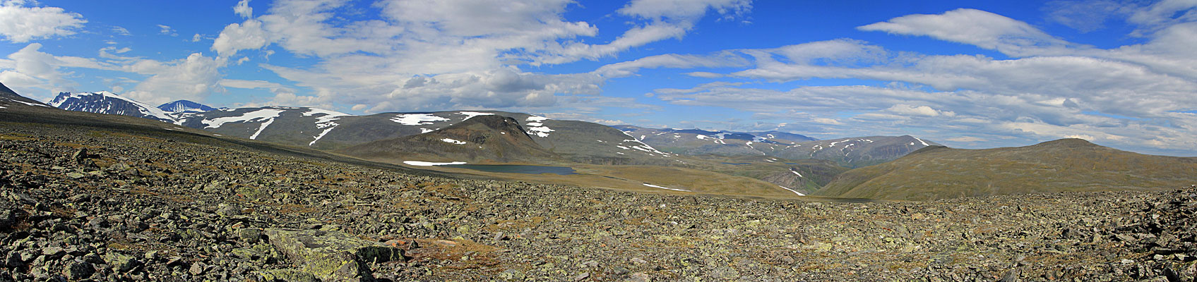 Blick zurück zum Várdu