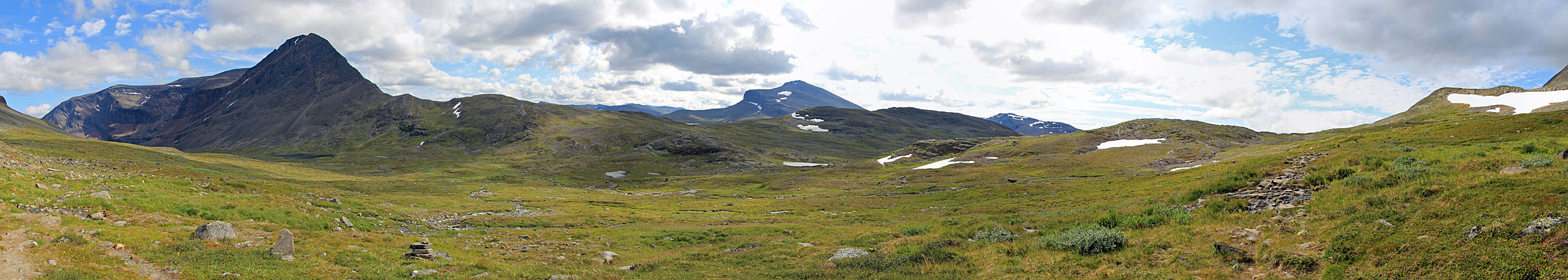 Blick ins westliche Láddjuvággi