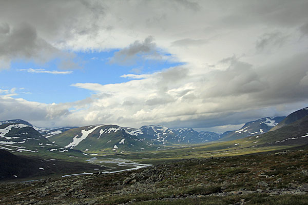 Blick ins Tjäktjavagge