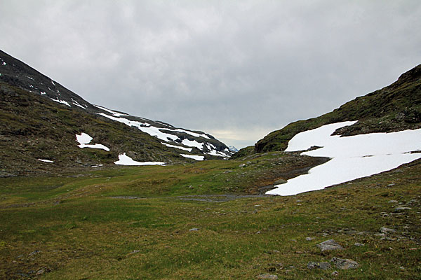 Oberhalb der Seilwand