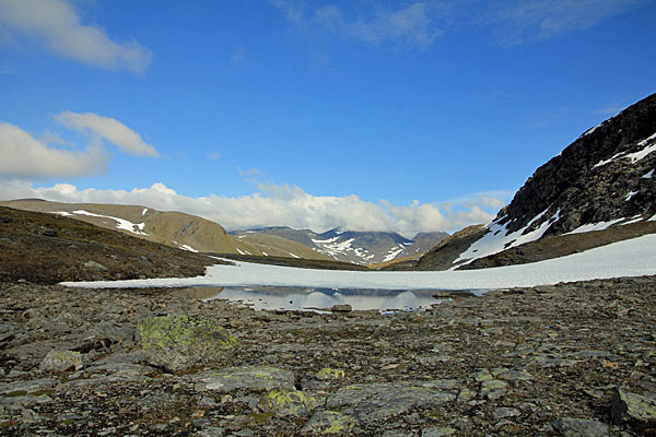 Passhöhe im Geargevággi