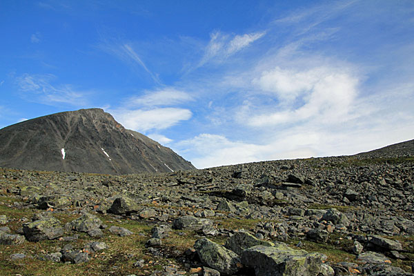 Aufstieg ins Unna Reaiddávággi