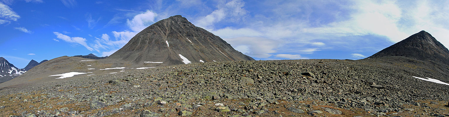 Aufstieg ins Unna Reaiddávággi