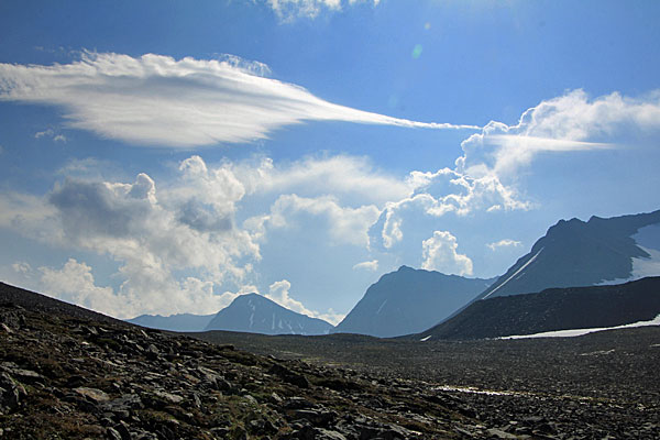 Gewitterwolken ziehen auf