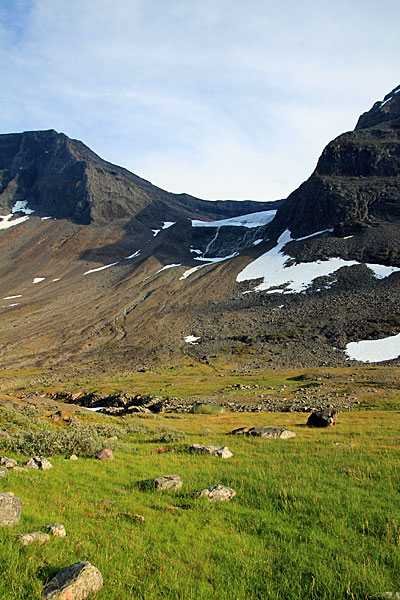 Zeltplatz im Stuor Reaiddávággi