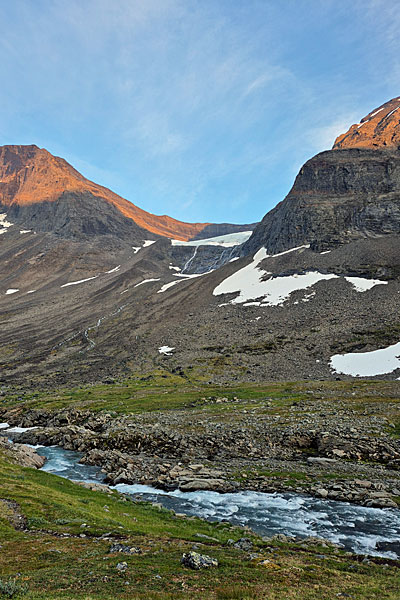 Gletscher am Reaiddáčohkka