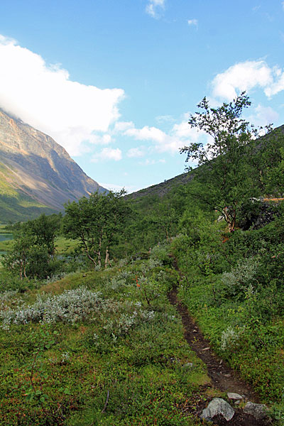Wanderweg durch das Visttasvággi