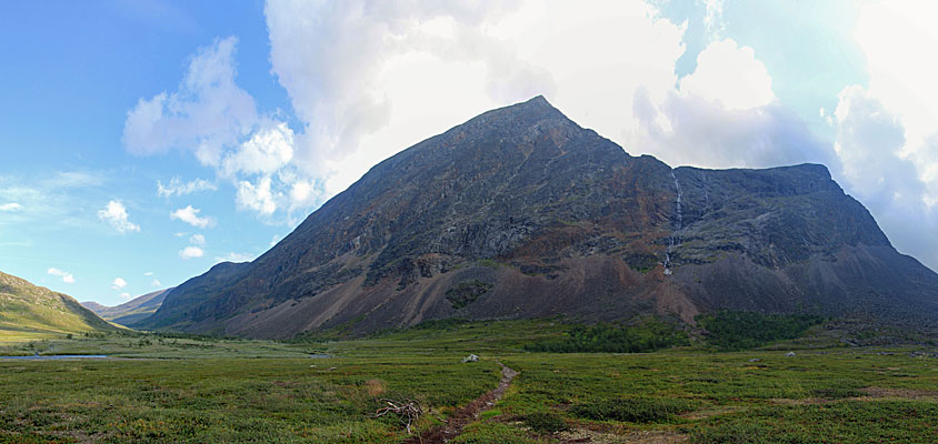 Steilwand des Bogičohkka