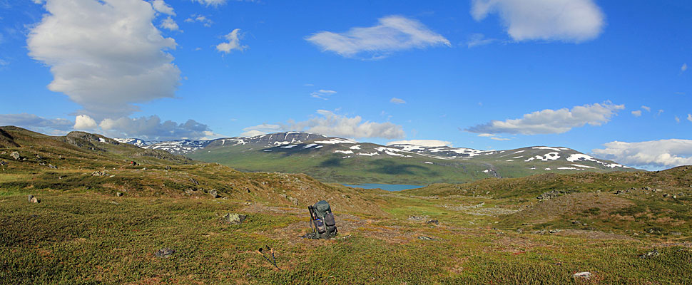 Zeltplatz am Talausgang des Visttasvággi