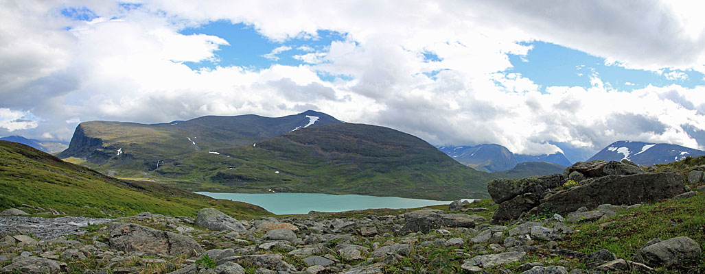 Blick zum Godučohkka-Massiv