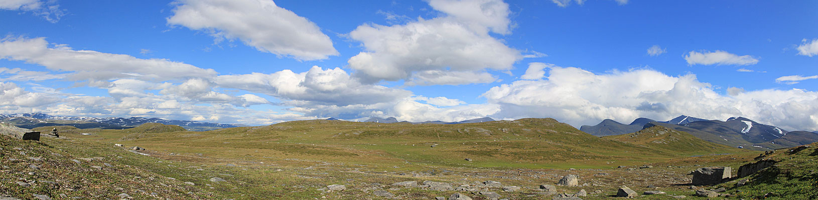 Höhenzug am Várddut