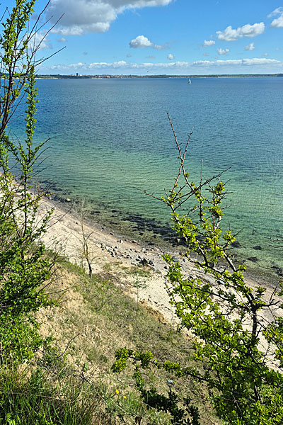 Strand am Stensigmose Klint